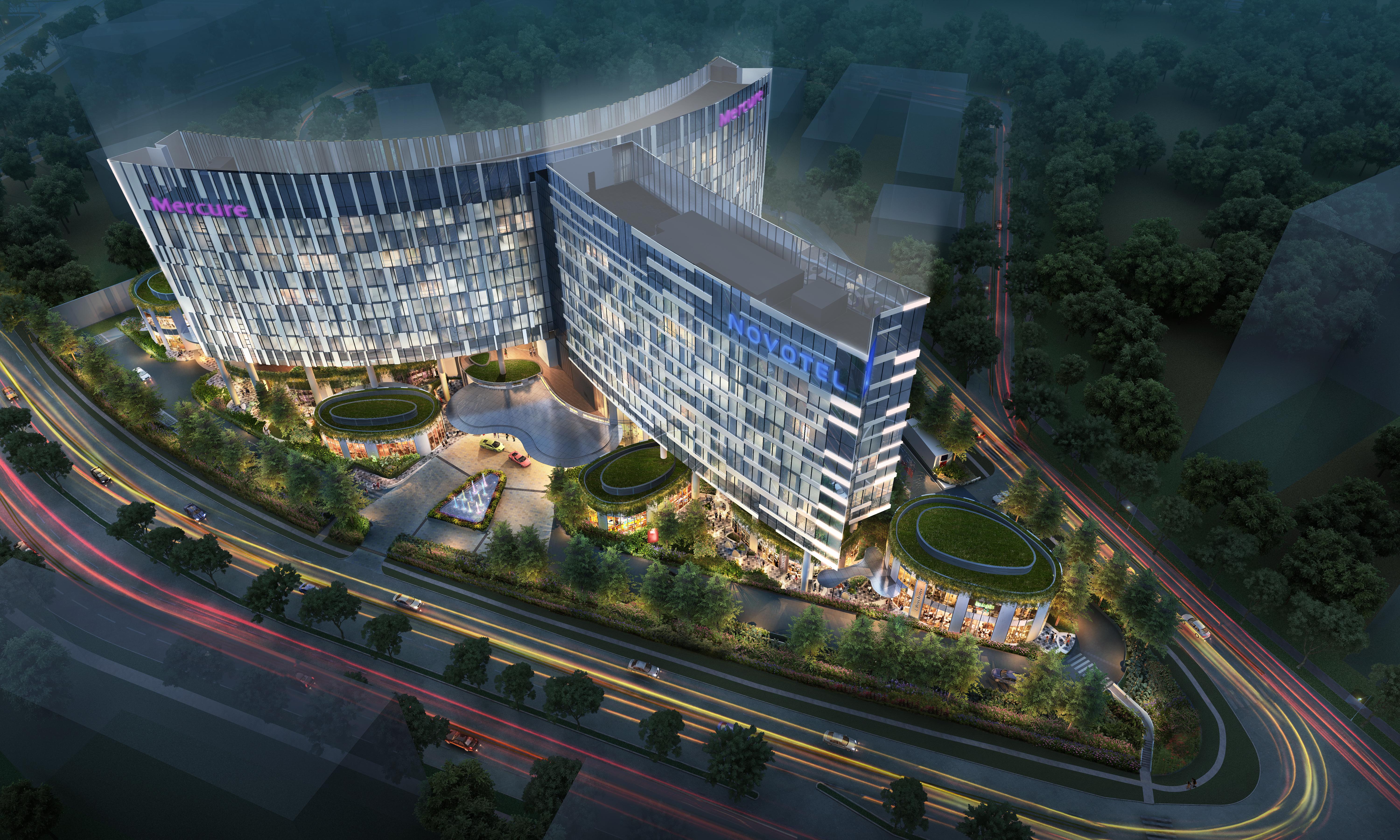 Novotel Singapore On Stevens Exterior photo